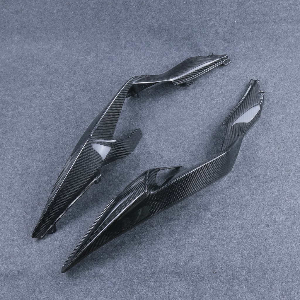 Cross-border motorcycle accessories compatible with Kawasaki ZX6R modified carbon fiber exterior parts, fender, heat shield