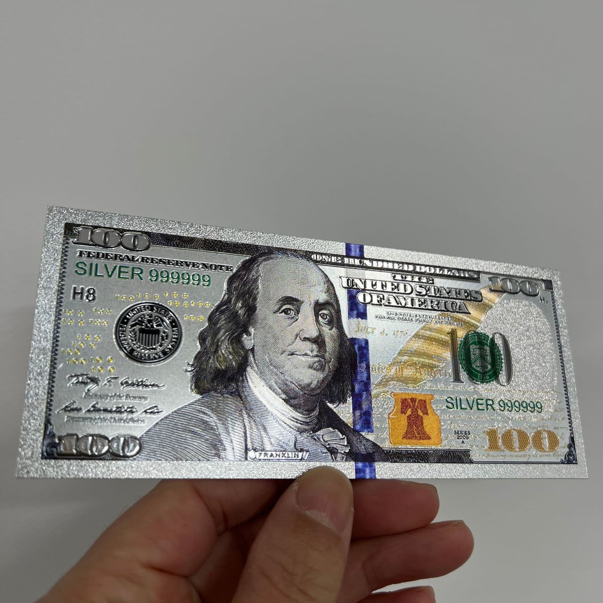 Pound Series Euro Series Plastic Gold Foil Banknotes Waterproof Travel Souvenir Collectibles Factory Wholesale Custom