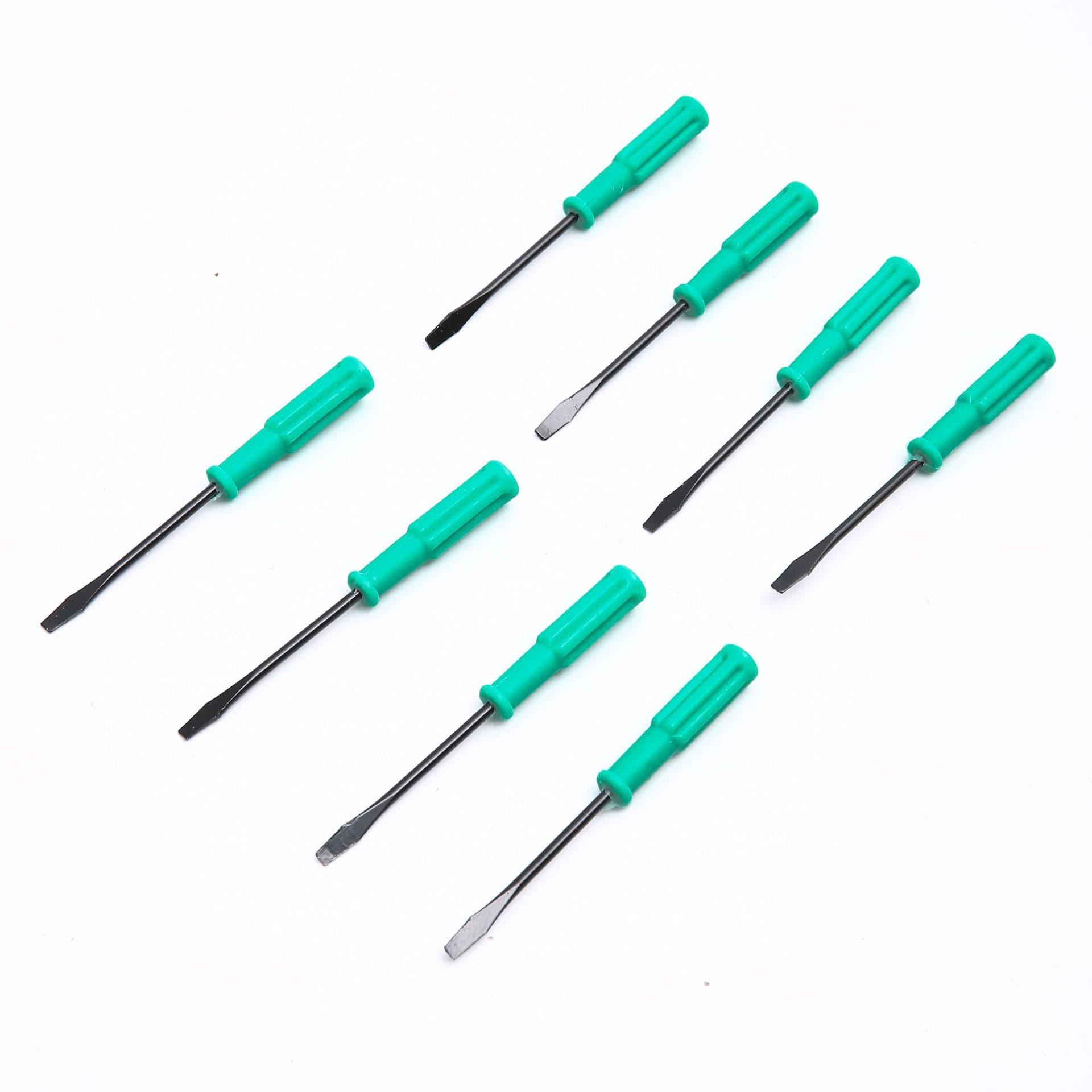 Factory direct sewing machine screwdriver cross and flat head tool set. Three-piece sewing machine black screwdriver set.