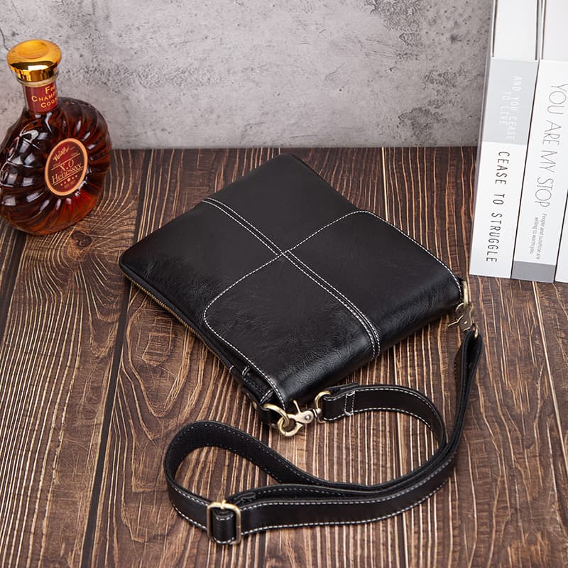 Wholesale New Korean-style Men's Sling Bag, Vertical Design for Cross-border Reselling
