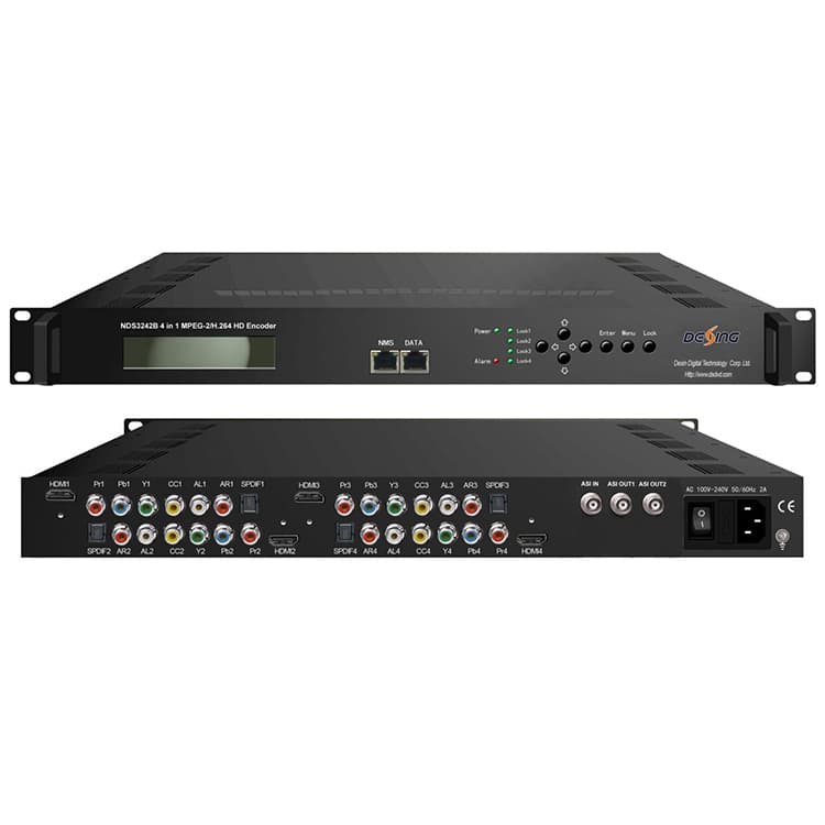Dexin NDS3242B MPEG2/MPEG4 SD HD 4-in-1 Encoder