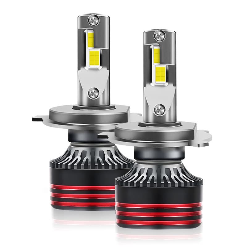 M8pro LED Car Laser Headlight Super Bright Focused High Beam H7 Bulb H4 Hi/Lo Beam H11 H8 Car Light Modification