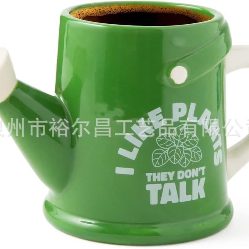 Novelty Ceramic Cup Special-Shaped Coffee Cup Creative Kettle Milk Cup Interesting Mug Cross-Border Hot Selling Cup Tea Cup