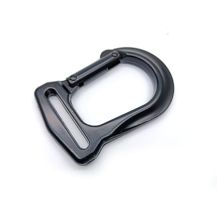 Baite Supply Zinc Alloy Webbing Buckle Suspension Training Belt D-Ring 38mm Ladder Buckle
