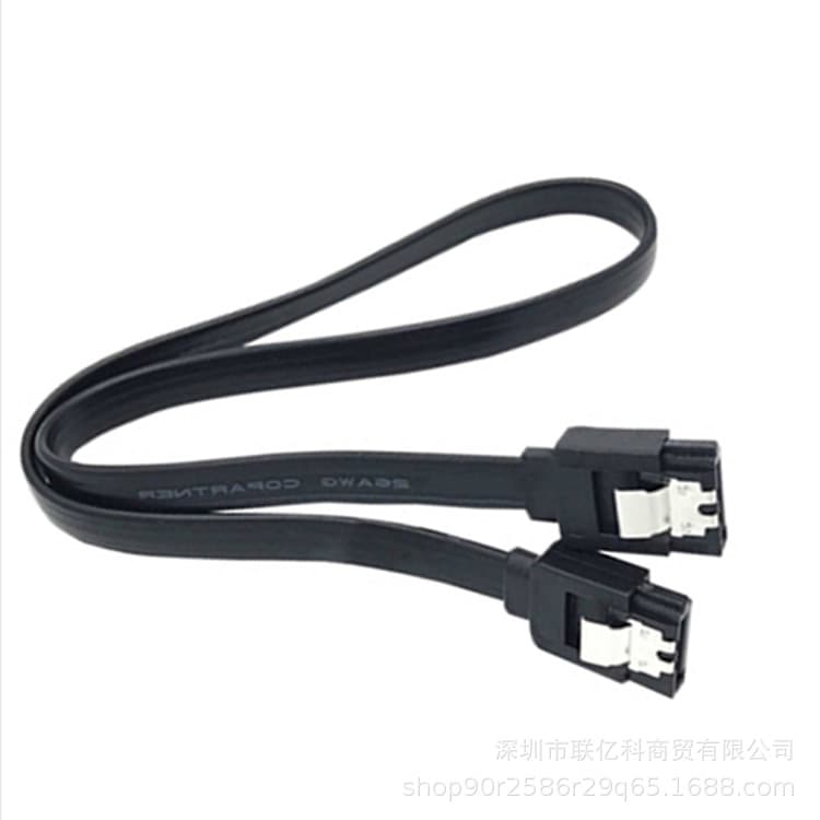 SATA 3.0 Hard Drive Data Cable, Mechanical Solid-State Connection Cable, SATA Computer Motherboard, 6GB/s
