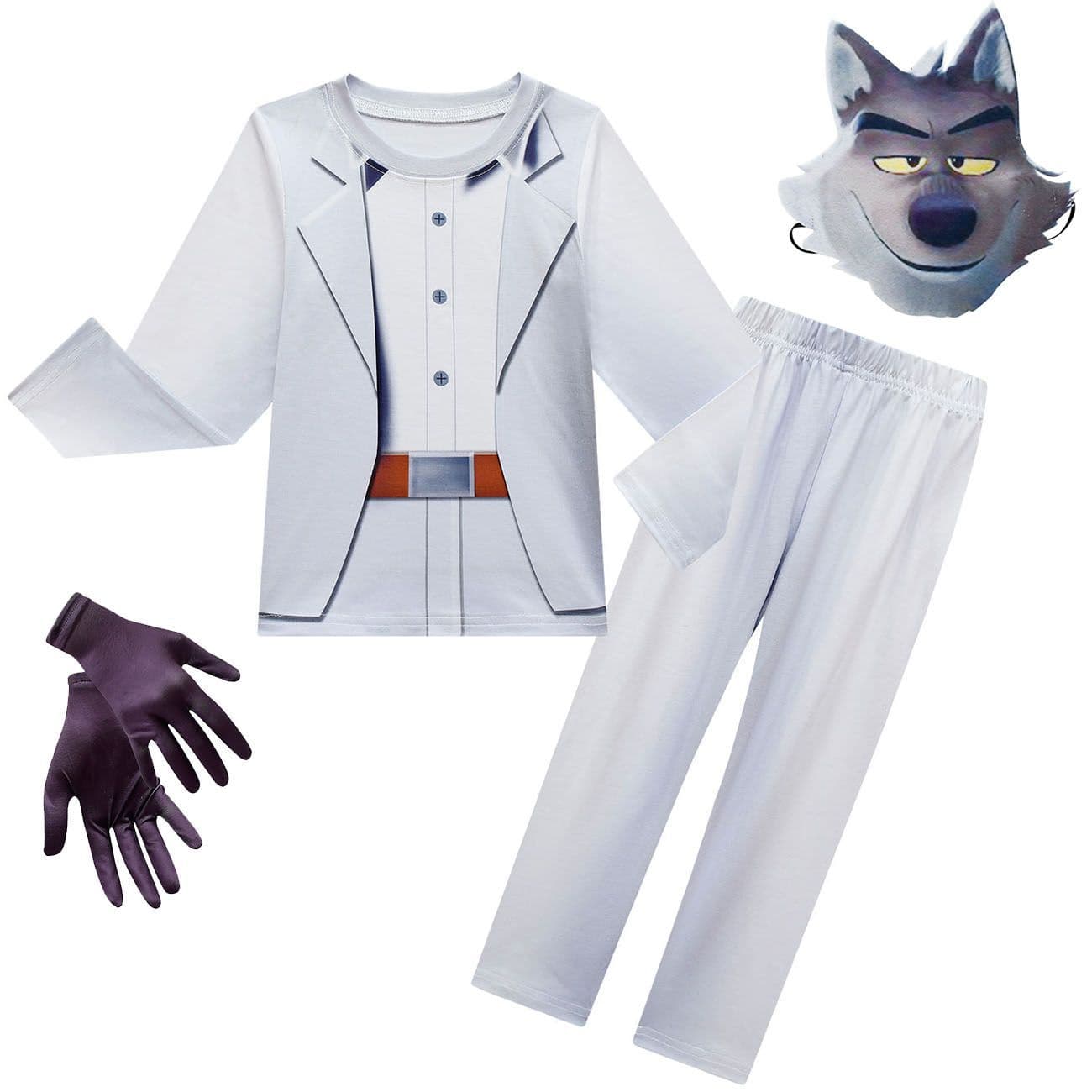 Boys and Girls Long Sleeve Top and Pants Set, The Bad Guys Long Sleeve Set 19048