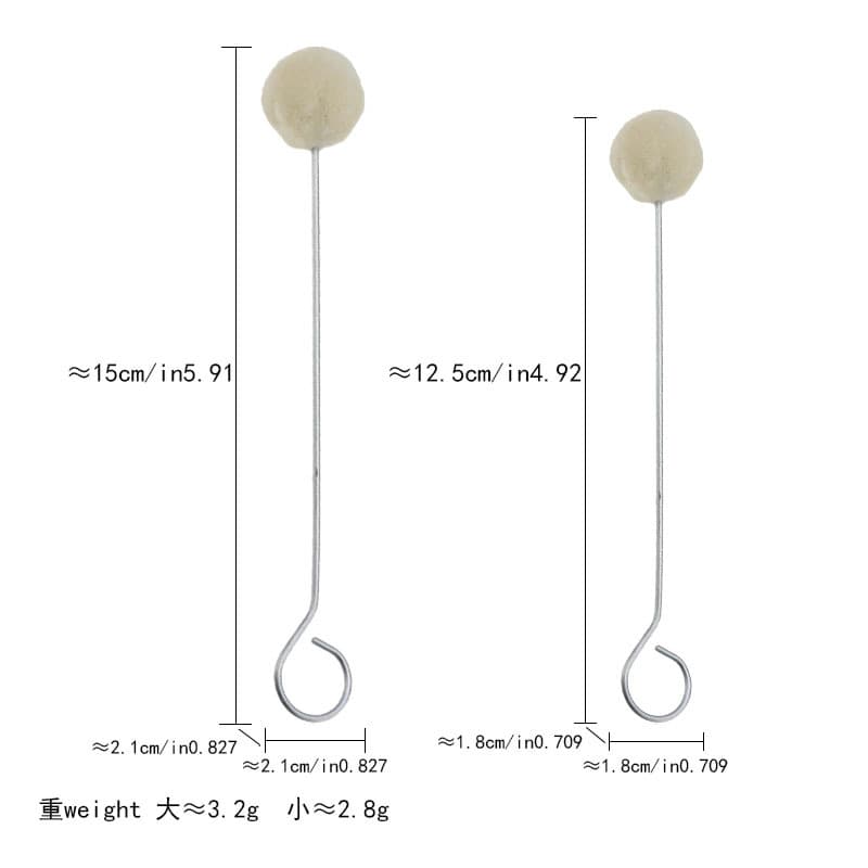 Factory direct sale alcohol dye oil-based dye leather care cleaning dust removal wool ball brush oiling