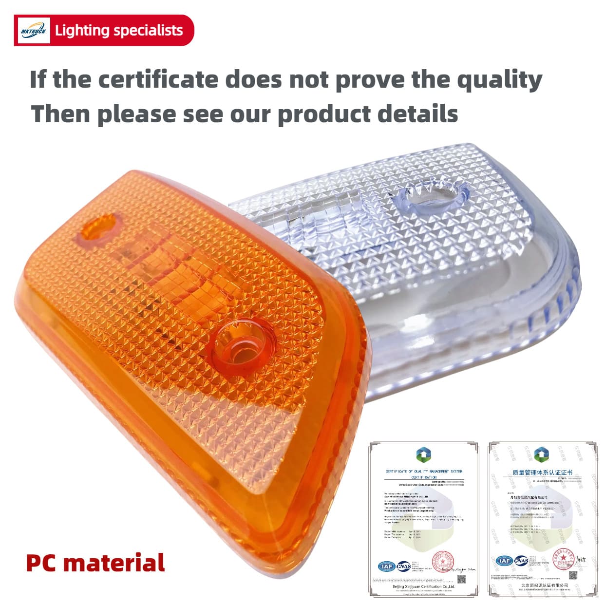 Position Light for Mercedes-Benz LED Sun Visor Roof Light Actros AROCS MP4 MP5 9608202756