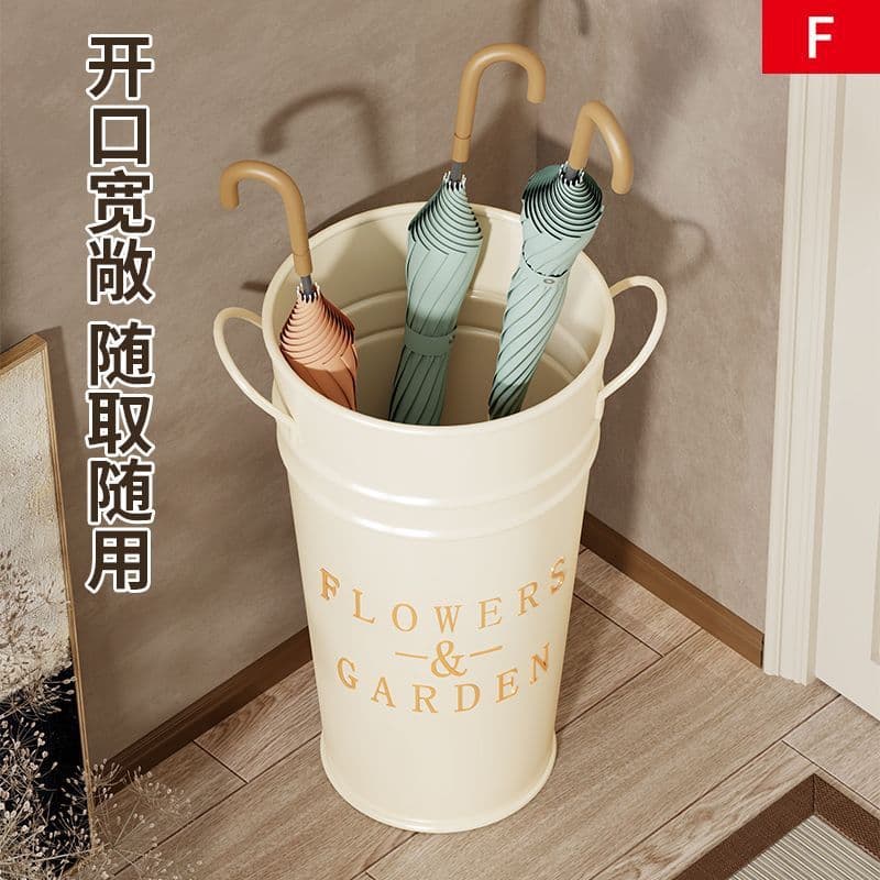 Doorway Umbrella Organizer, Household Entrance Umbrella Drip Rack, Umbrella Storage Bucket Direct Shipment