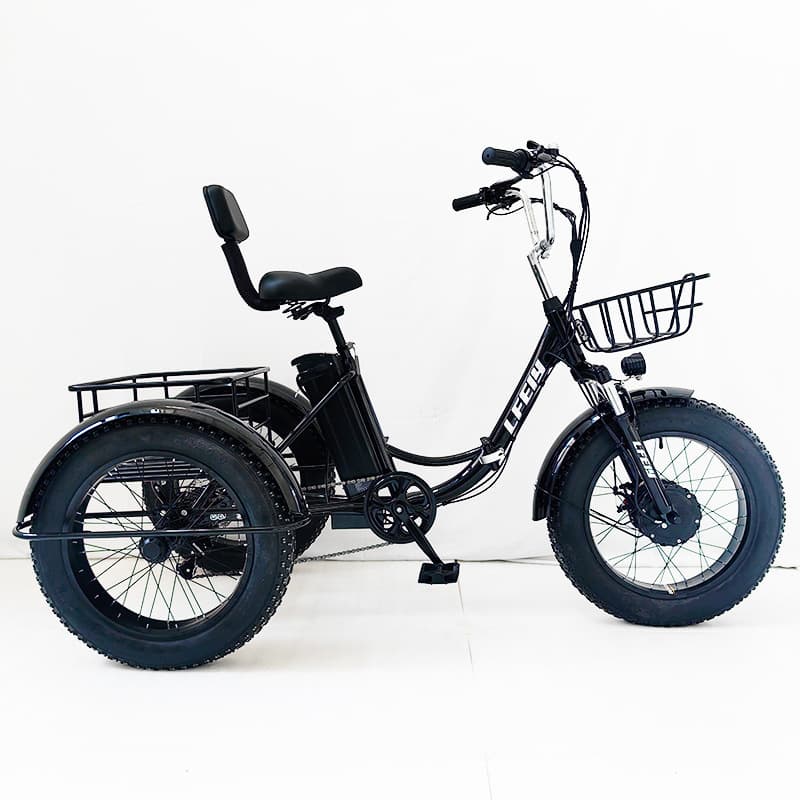 20-inch folding fat tire electric tricycles, pedal tricycles, snowmobile lithium-ion bicycles wholesale available.