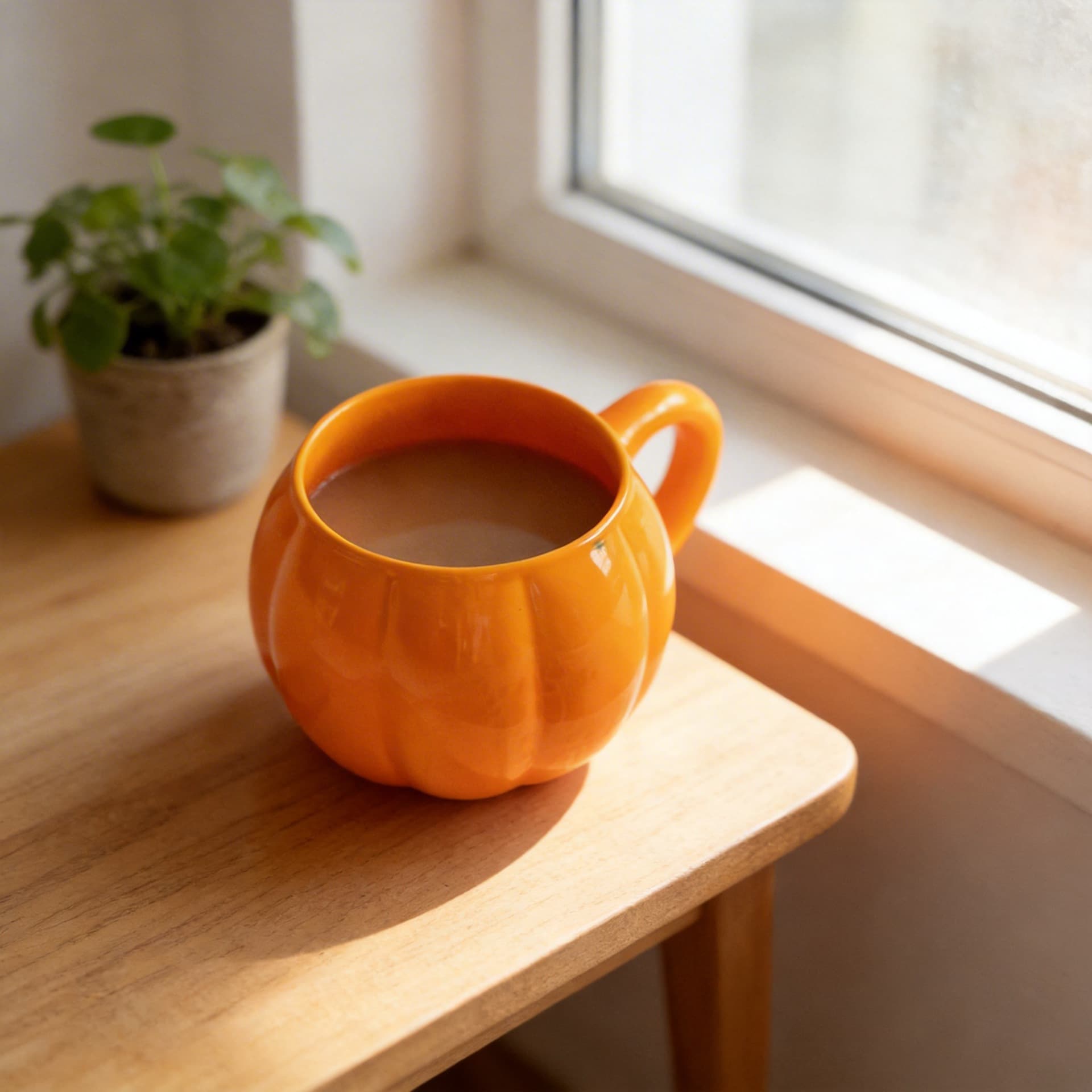 Cute Pumpkin Coffee Mug Ceramic Large Capacity Drinking Cup for Office and Home, Best-Selling in Europe and America