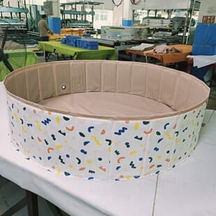 Korean-Style Bestseller Kids Indoor Foldable Ball Pool, Outdoor Play Water Fun Ocean Pool with Storage Fence for Babies