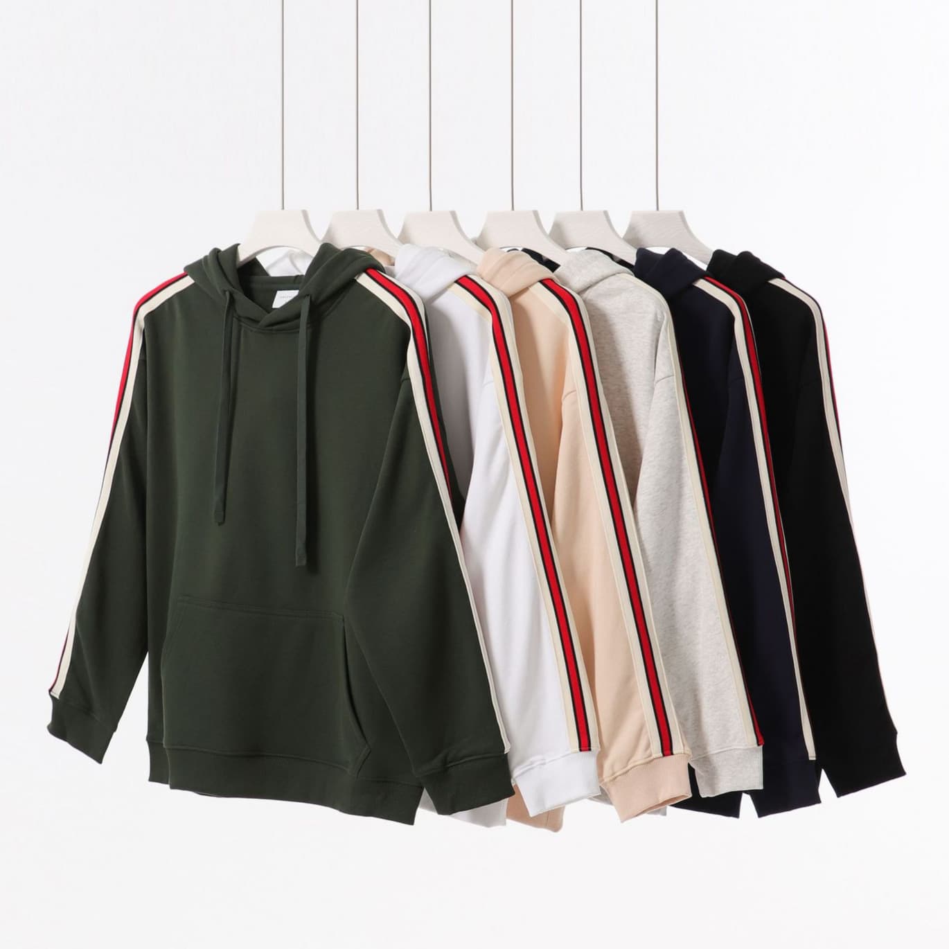 American Retro 380g Heavy Big Tray Pull-up Hooded Sweater Men's Fashion Brand New Loose Casual Hoodie Women