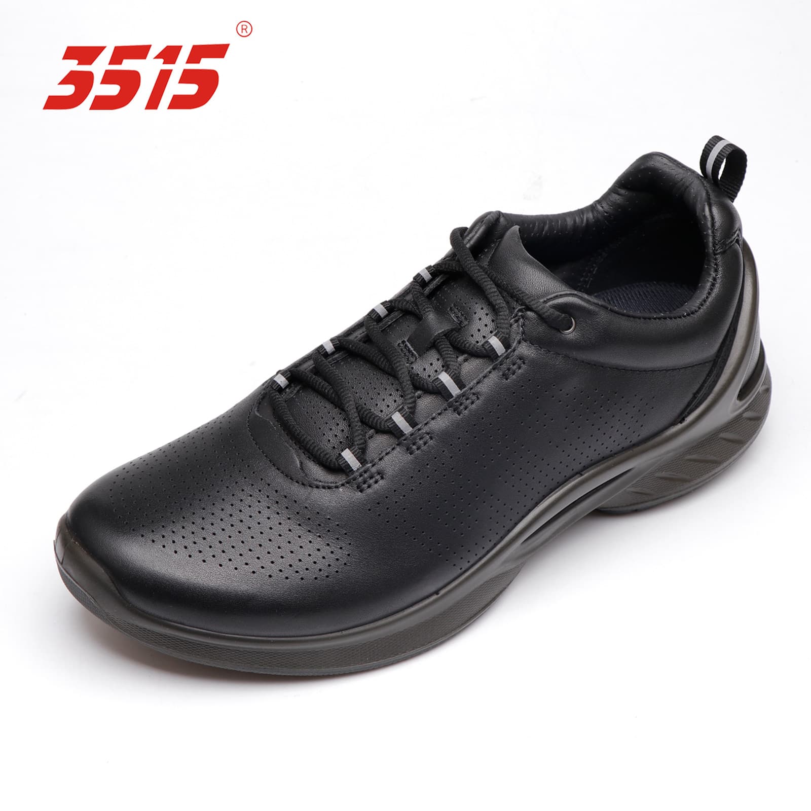 [Premium Selection] 3515 Firefighter Duty Shoes Genuine Leather Men's Lace-Up Casual Leather Shoes Low-Top Top Layer Cowhide