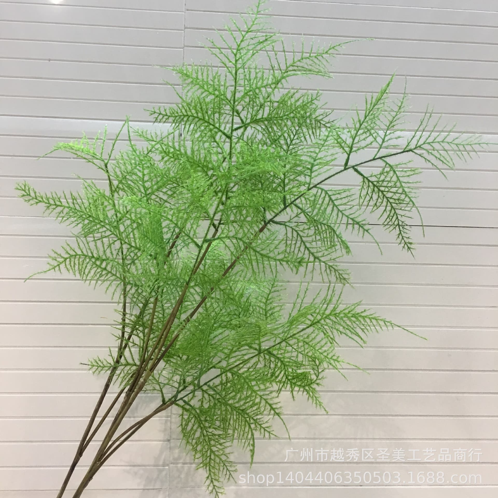 Artificial Asparagus Fern Leaves Home Decoration Fern Fake Plant Potted Greenery Plastic Artificial Grass Persian Grass