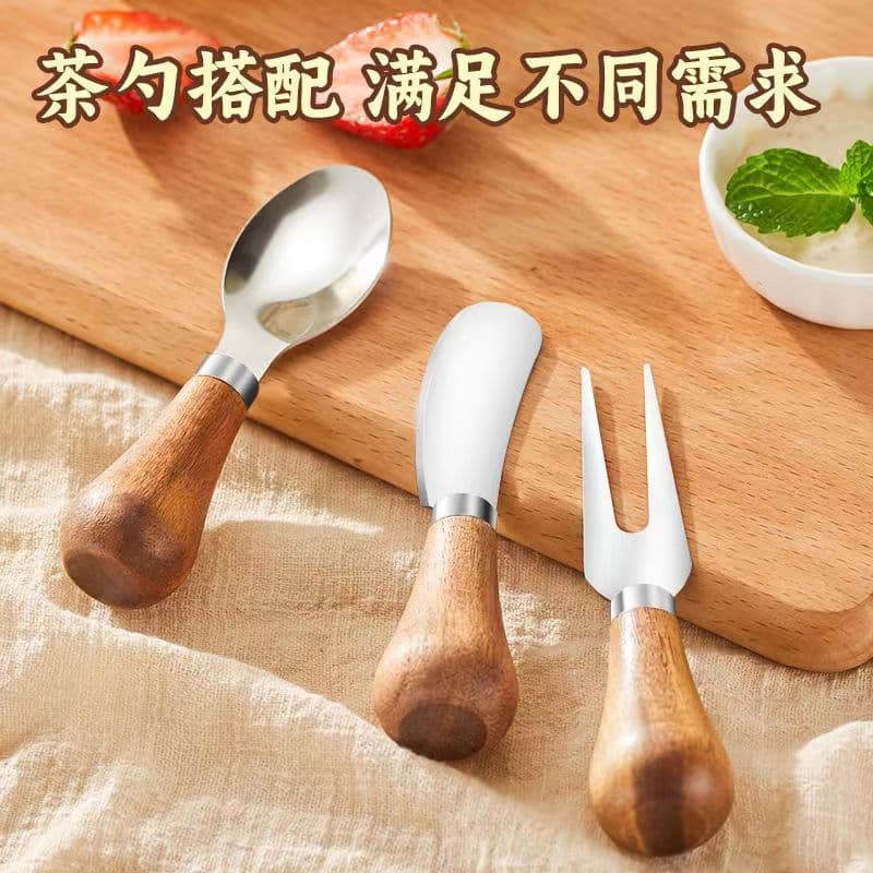 Butter Knife Spreading Knife for Bread Peanut Butter Spread Mini Butter Cheese Jam Knife Stand-up Small Spatula Set