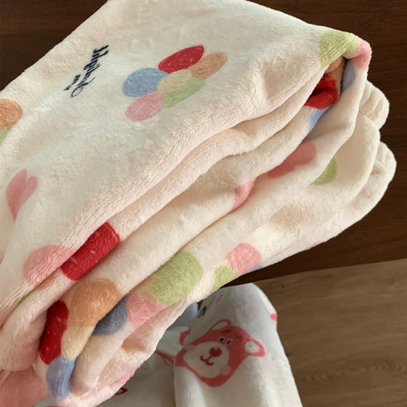 Large Quantity Good Price Flannel Pajama Pants for Women, Autumn Winter Wearable Out Korean Style Cartoon Warm Fleece Coral Fleece Single Pants