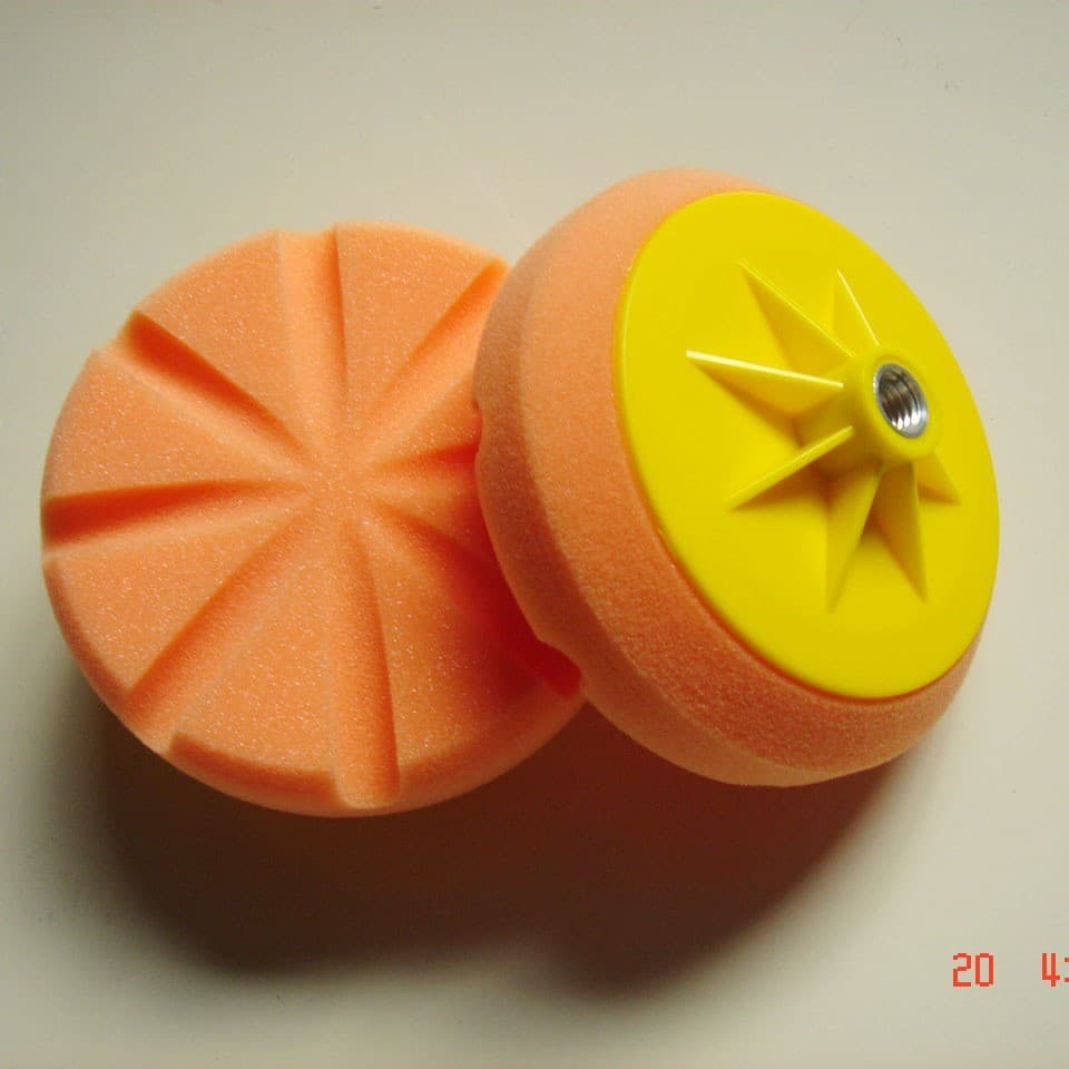 Car Polishing Beauty Waxing Disk Round Sander Stripe Sponge Disk