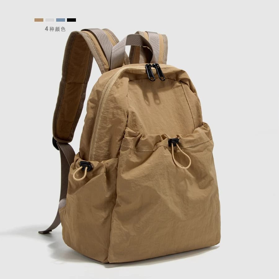 Travel Lightweight Men's Backpack New Style Korean Casual Waterproof Backpack Women High School Student Large Capacity Travel School Bag