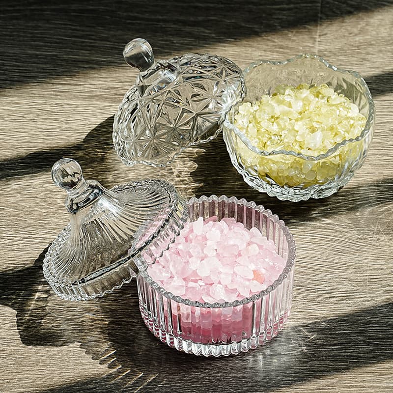 Natural degaussing stone bracelet degaussing natural crystal purification degaussing bowl storage box container degaussing bowl crystal raw stone
