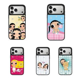 YUY Little Girl Cute Compatible with iPhone 17 Pro Max Creative 15 Plus Case 14 13 11