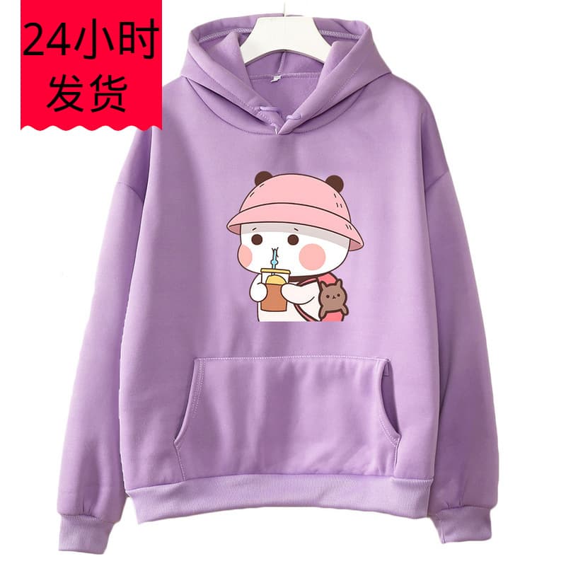 Bubu and Dudu Cute Cartoon Hoodies Graphic Sweatshirts Winter