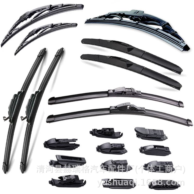 Car Wiper Blade Generation 1 U-Type Flat Wiper Blade High Definition Silent Export Wiper Wiper Blade
