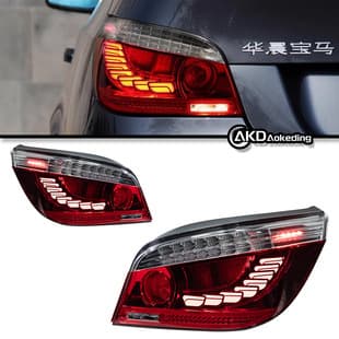 Specifically for 03-10 BMW E60 Modified Style LED Dragon Scale Tail Light 523i 525i 530i Dynamic Accessories