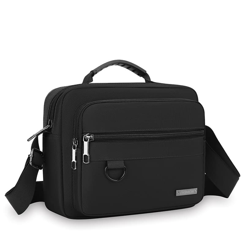 New Cross-Border Men's Bag, Simple and Versatile Men's Shoulder Bag, Business Briefcase, High-Aesthetic Casual Men's Crossbody Bag