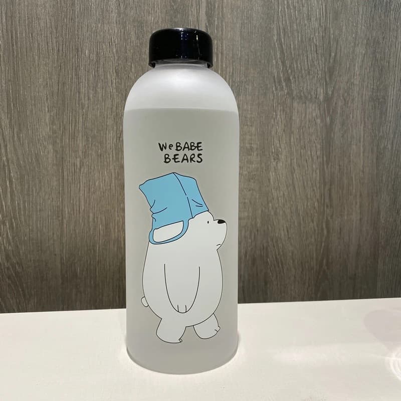 Large Capacity Cartoon Plastic Straw Cup Custom Logo Wholesale High Appearance Big Fat Cup Water Bottle Cute Summer