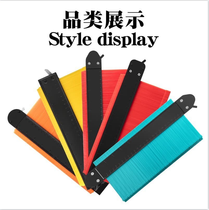 Cross-border Locking Contour Gauge, Shape Duplicator, Woodworking Measuring Gauge, Radian Contour Gauge