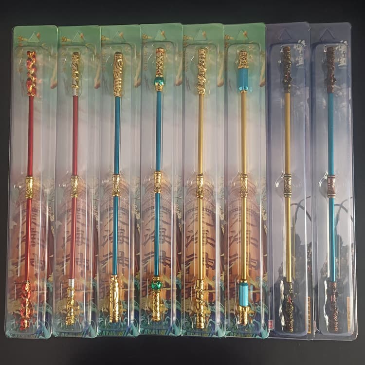 King's Peripheral Sun Wukong Golden Cudgel Supreme Treasure Monkey King Ruyi Golden Cudgel Hellfire Toy Weapon