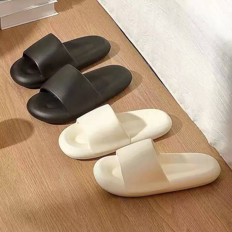Women's Slippers Summer Lightning Warehouse Direct Supply Home Anti-Slip Silent PVC Soft Sole Flip-Flops Classic Unisex