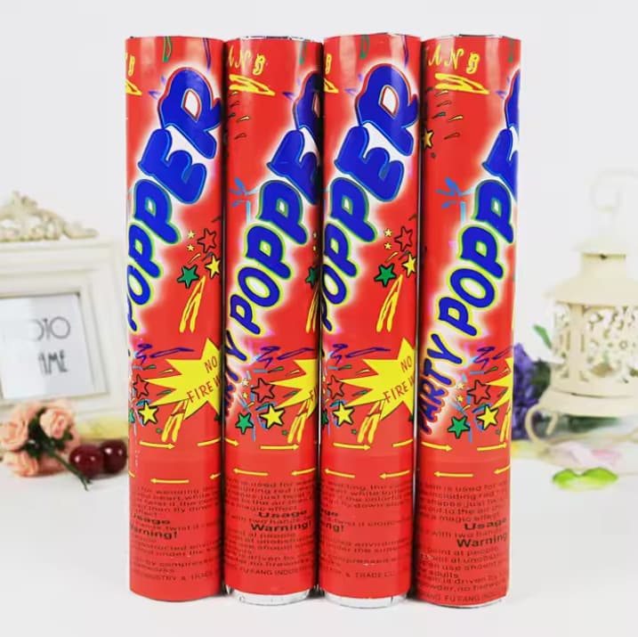Foreign trade salute and fireworks tube, cross-border special supply for partyPopper fireworks, wedding supplies, hand-held fireworks, festive
