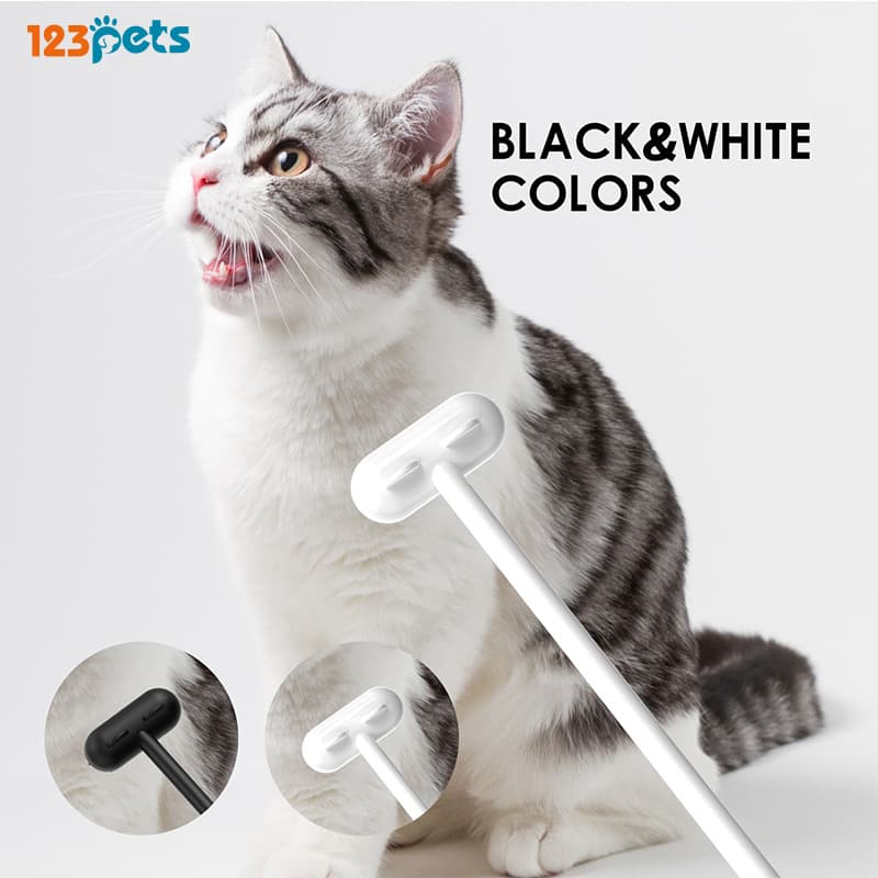 Creative Cross-border Pet Cat Dog Grooming Brush Cat Comb Cat Teaser Stick Lint Remover Mini Cat Toy