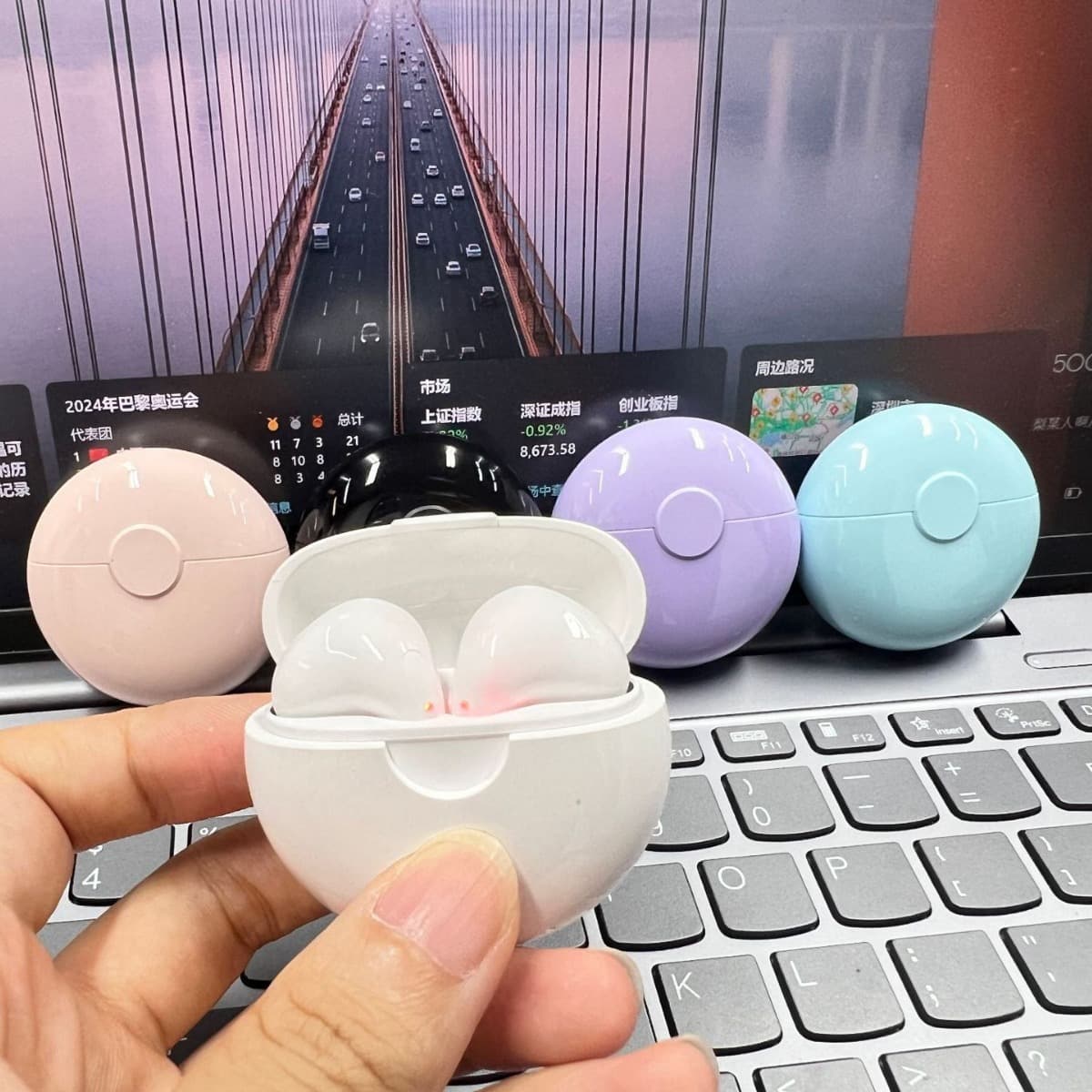 New Cross-Border A6 Bluetooth Earbuds In-Ear Sports Stereo A6 Gaming Earbuds Wireless Headphones