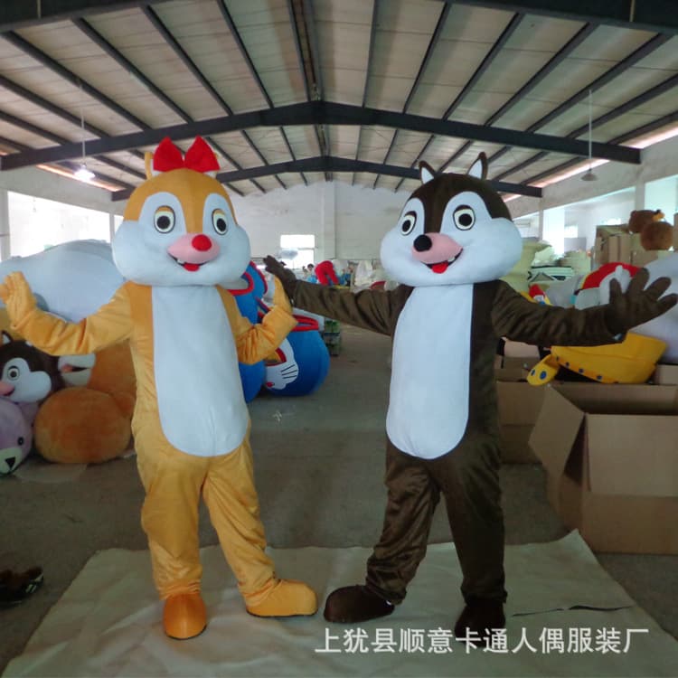 Mickey Mouse Costume Adult Walking Bugs Bunny Mario Panda Cartoon Plush Suit Prop Headpiece