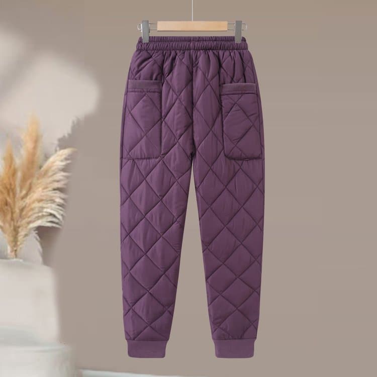 Autumn/Winter New Style Pants High Waist Thick Warm Draping Women's Pants Flattering Straight Leg Casual Mom Outfit Fashion