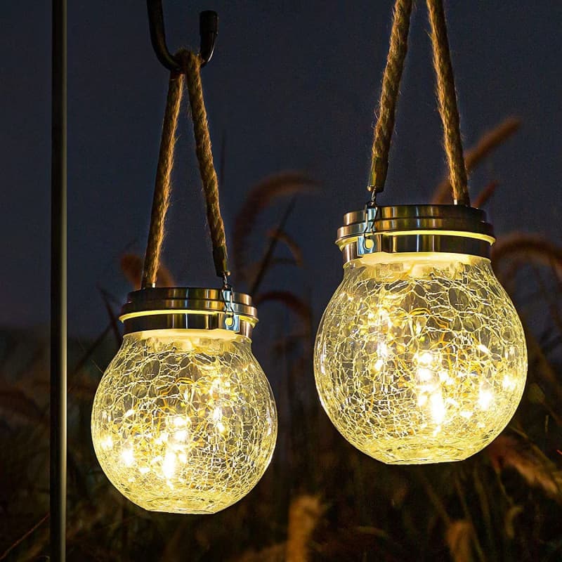 Solar Glass Bottle Outdoor Waterproof Garden Light, Wall Lamp for Balcony, Villa, Landscape Decoration, Factory