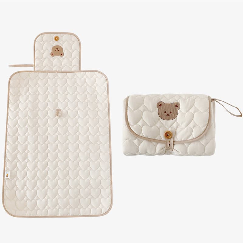 ins Infant Portable Diaper Changing Pad Foldable Urinal Pad Bag Multifunctional Baby Diaper Changing Station Mat