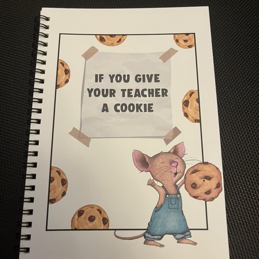 Cross-border New Product: If You Give Your Teacher A Cookie Teacher Gift Book