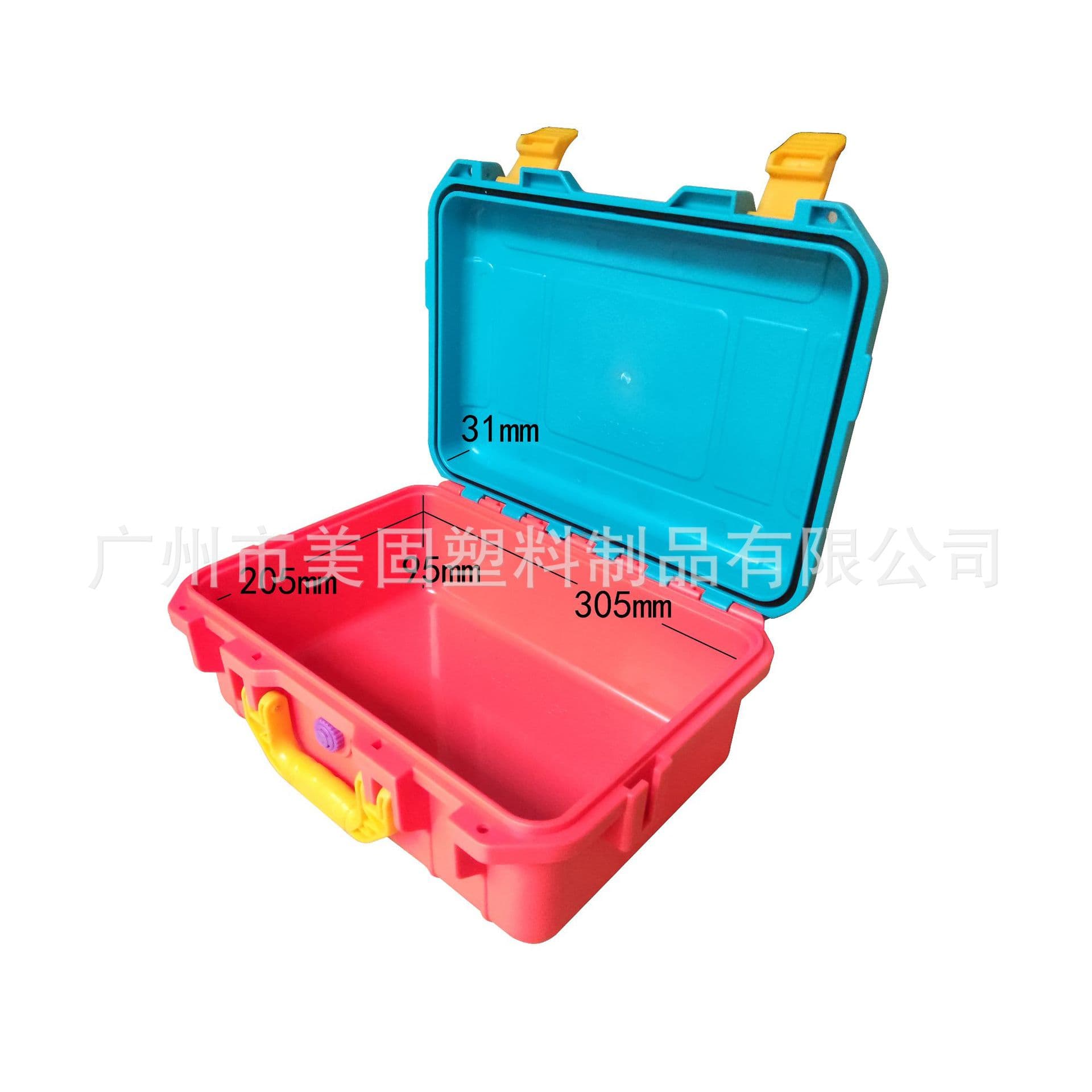 Cross-border cigar box ABS plastic box testing instrument sealed electronic product shockproof safety turnover box protective case