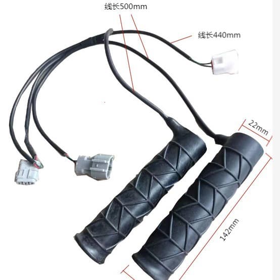 Waterproof Heated Hand Grips Universal Fit for Motorcycles, ATVs, and Off-Road Vehicles