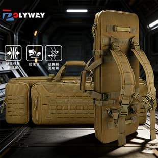 Tactical Equipment Bag Large Capacity Backpack Outdoor CS Field Combat Long Water Gun Storage Bag Fishing Tackle Bag