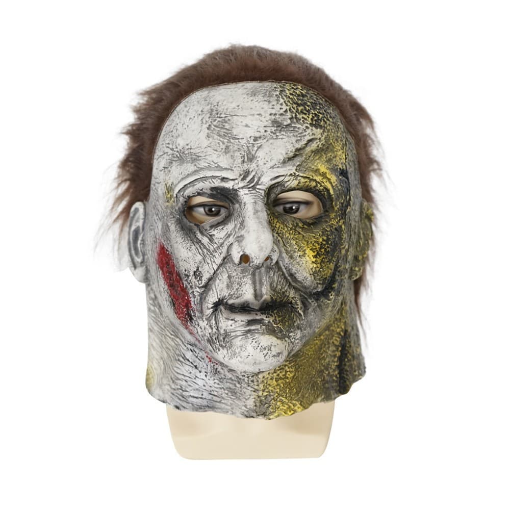 Moonlight Light Panic Horror Headgear Halloween Major Mask Macmel Latex