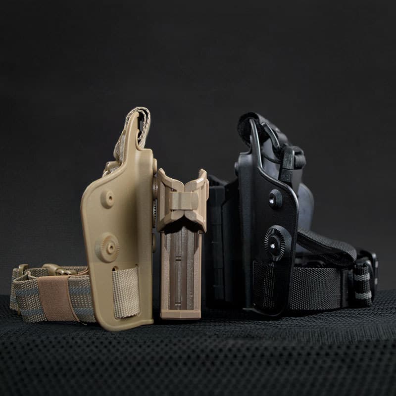 Tactical Leg Holster Thigh Mount GLOCK Quick Draw Holster P320 M18 M17 G17 G19 M1911