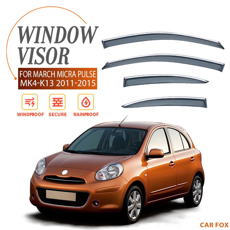 Suitable for Nissan Marchi Rain and Sunny Board March Micra Pulse Window visor