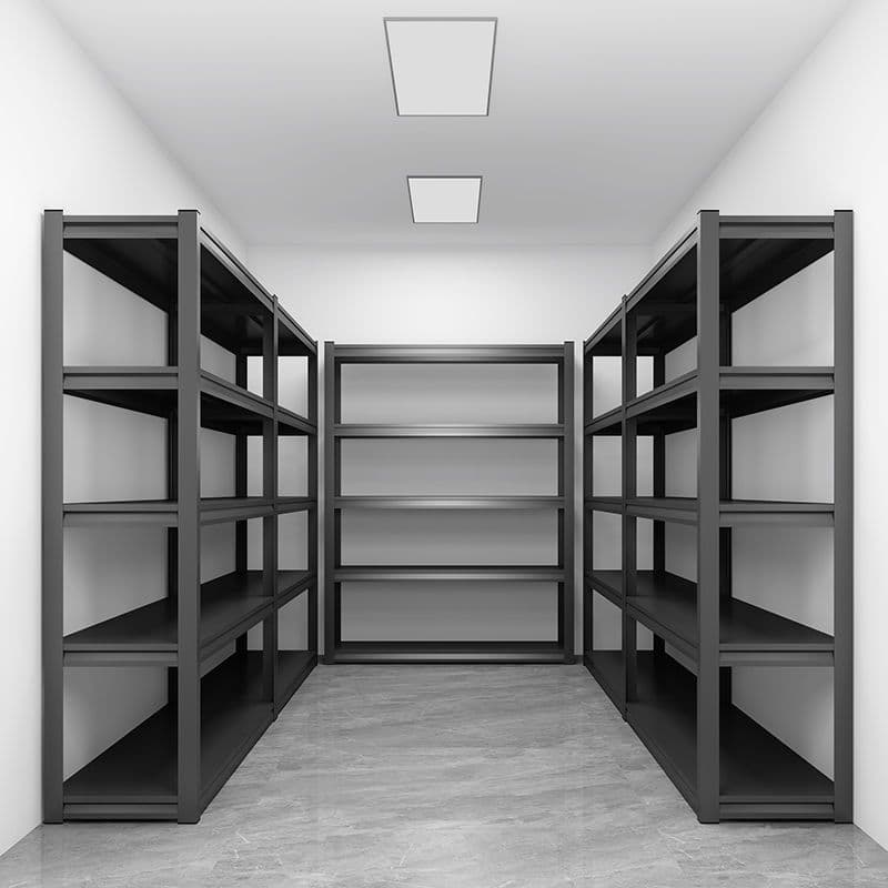 Shelf Storage Rack Multi-layer Floor Household Storage Room Storage Rack Balcony Supermarket Warehouse Commercial Angle Iron Rack