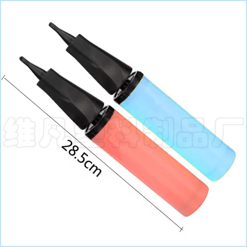 Manual Balloon Pump for Cross-Border Amazon, Dual-Action Hand Pump, Angled Nozzle Portable Balloon Inflator