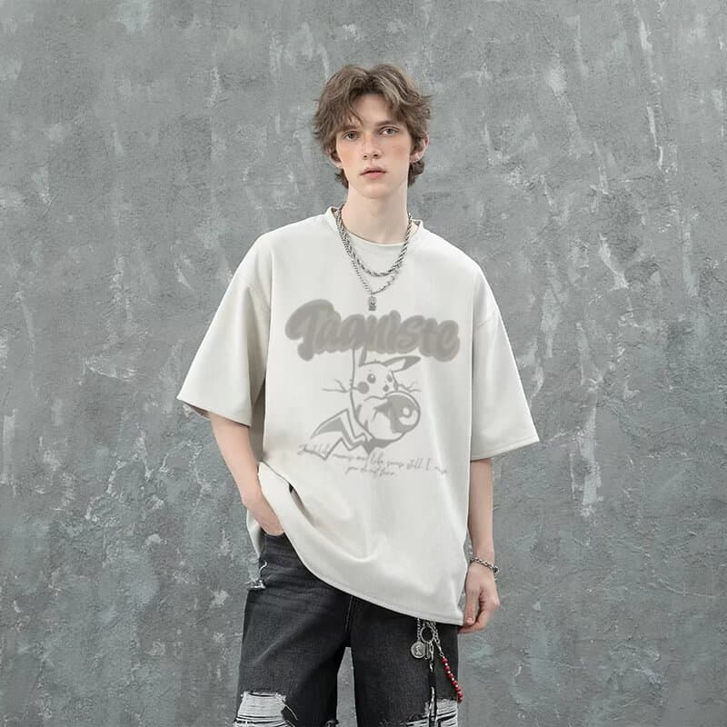 Women T-shirt Tie Dyeing Short Sleeve O-neck Tops Casual Loo
